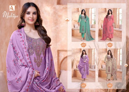 Alok Mahiya Viscose Salwar Suit Catalog 4 Pcs - Image 7