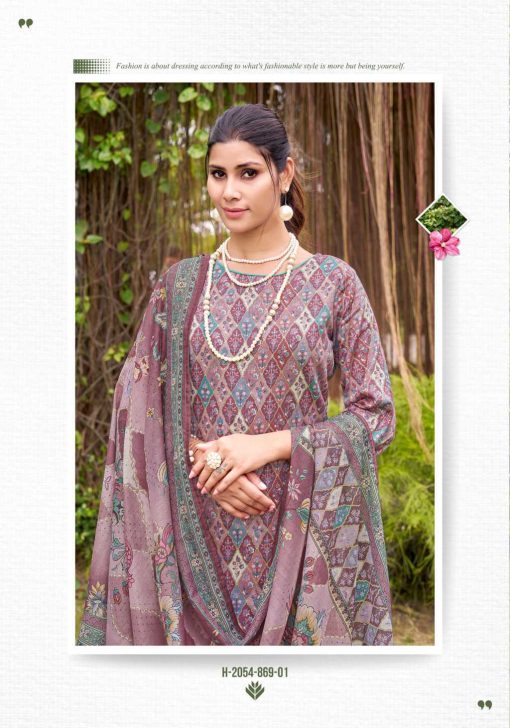 Alok Radhika Cotton Salwar Suit Catalog 4 Pcs - Image 3