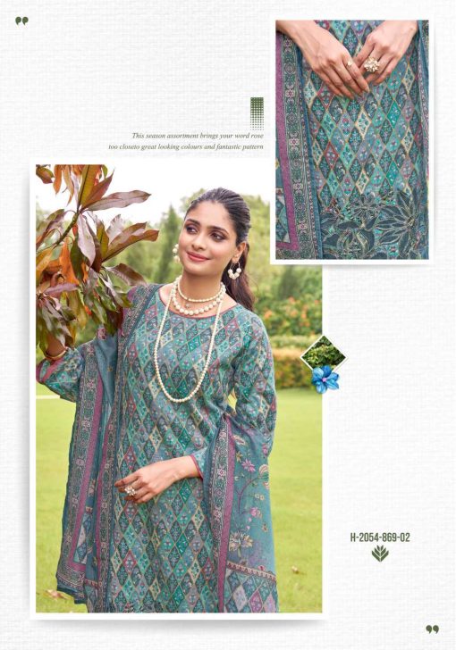 Alok Radhika Cotton Salwar Suit Catalog 4 Pcs - Image 6