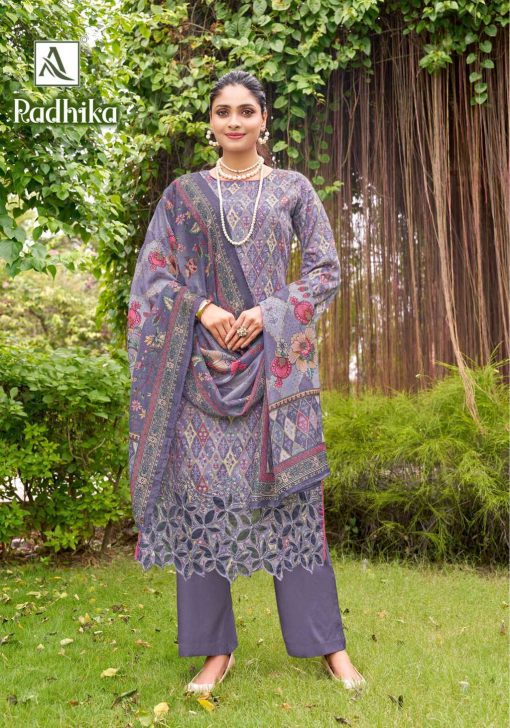 Alok Radhika Cotton Salwar Suit Catalog 4 Pcs - Image 9