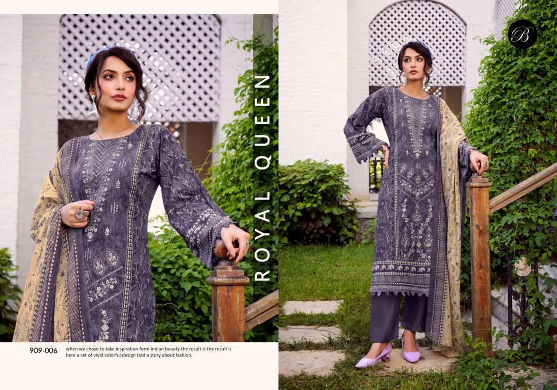 Belliza Bin Saeed Vol 9 Cotton Salwar Suit Catalog 6 Pcs (11) Belliza Bin Saeed Vol 9 Cotton Salwar Suit Catalog 6 Pcs - Image 12