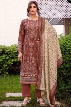 Surat Fabrics Belliza Bin Saeed Vol 9 Cotton Salwar Suit Catalog 6 Pcs 247x371 - Surat Fabrics