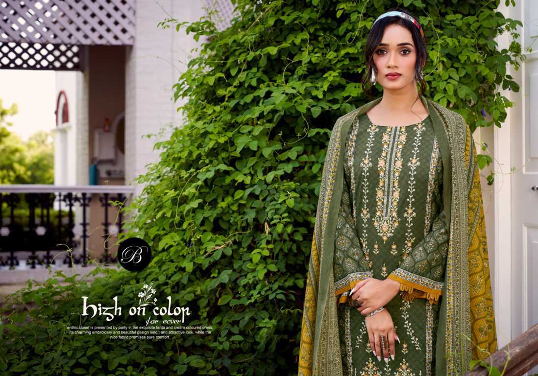 Belliza Bin Saeed Vol 9 Cotton Salwar Suit Catalog 6 Pcs (5) Belliza Bin Saeed Vol 9 Cotton Salwar Suit Catalog 6 Pcs - Image 6
