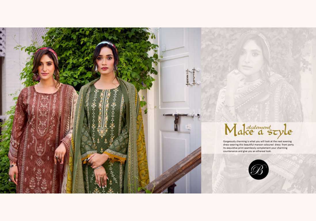 Belliza Bin Saeed Vol 9 Cotton Salwar Suit Catalog 6 Pcs (7) Belliza Bin Saeed Vol 9 Cotton Salwar Suit Catalog 6 Pcs - Image 8