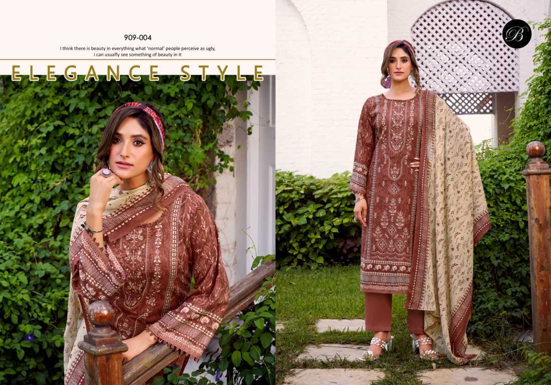 Belliza Bin Saeed Vol 9 Cotton Salwar Suit Catalog 6 Pcs (8) Belliza Bin Saeed Vol 9 Cotton Salwar Suit Catalog 6 Pcs - Image 9