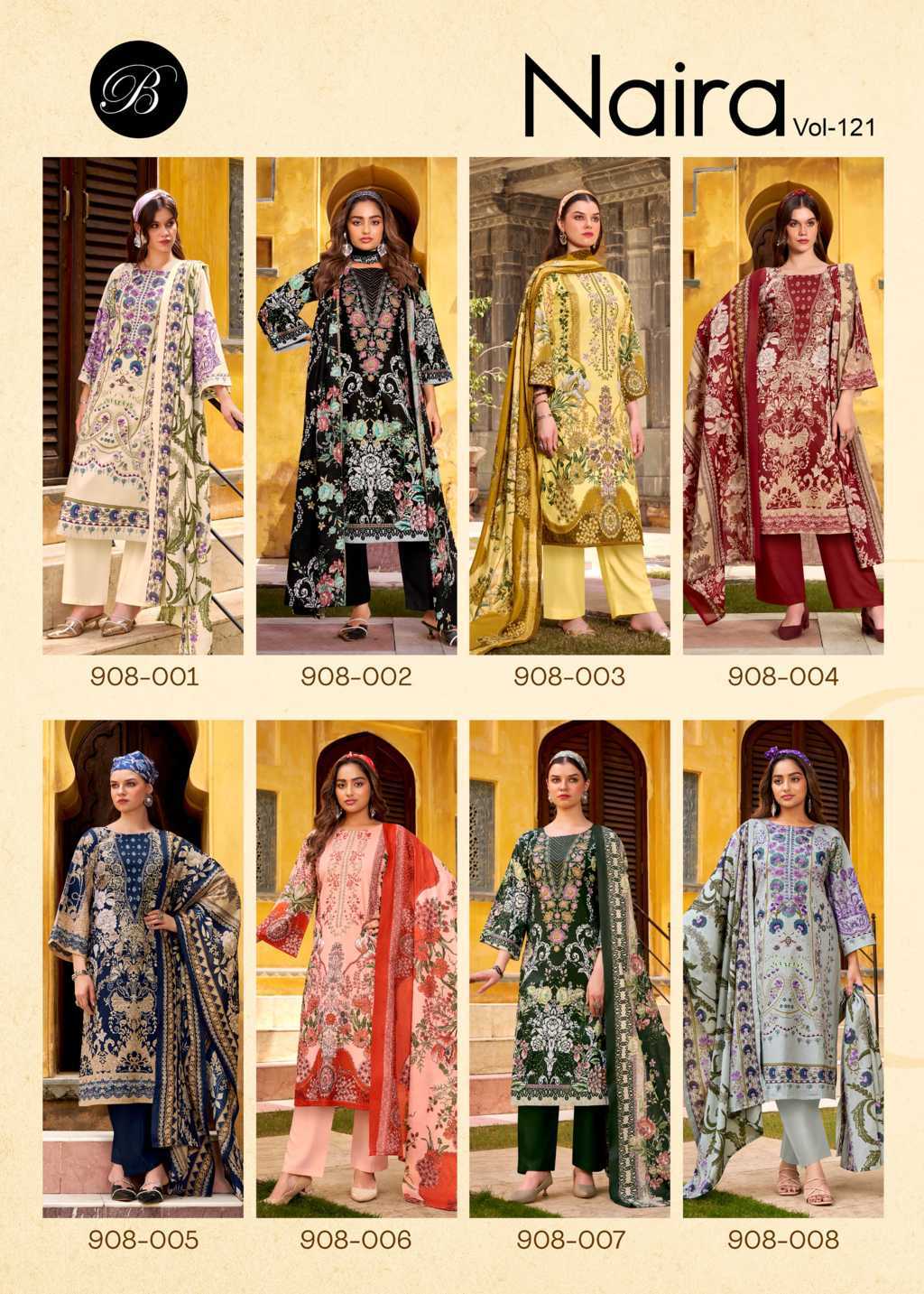 Belliza Naira Vol 121 Cotton Salwar Suit Catalog 8 Pcs (13) Belliza Naira Vol 121 Cotton Salwar Suit Catalog 8 Pcs - Image 14