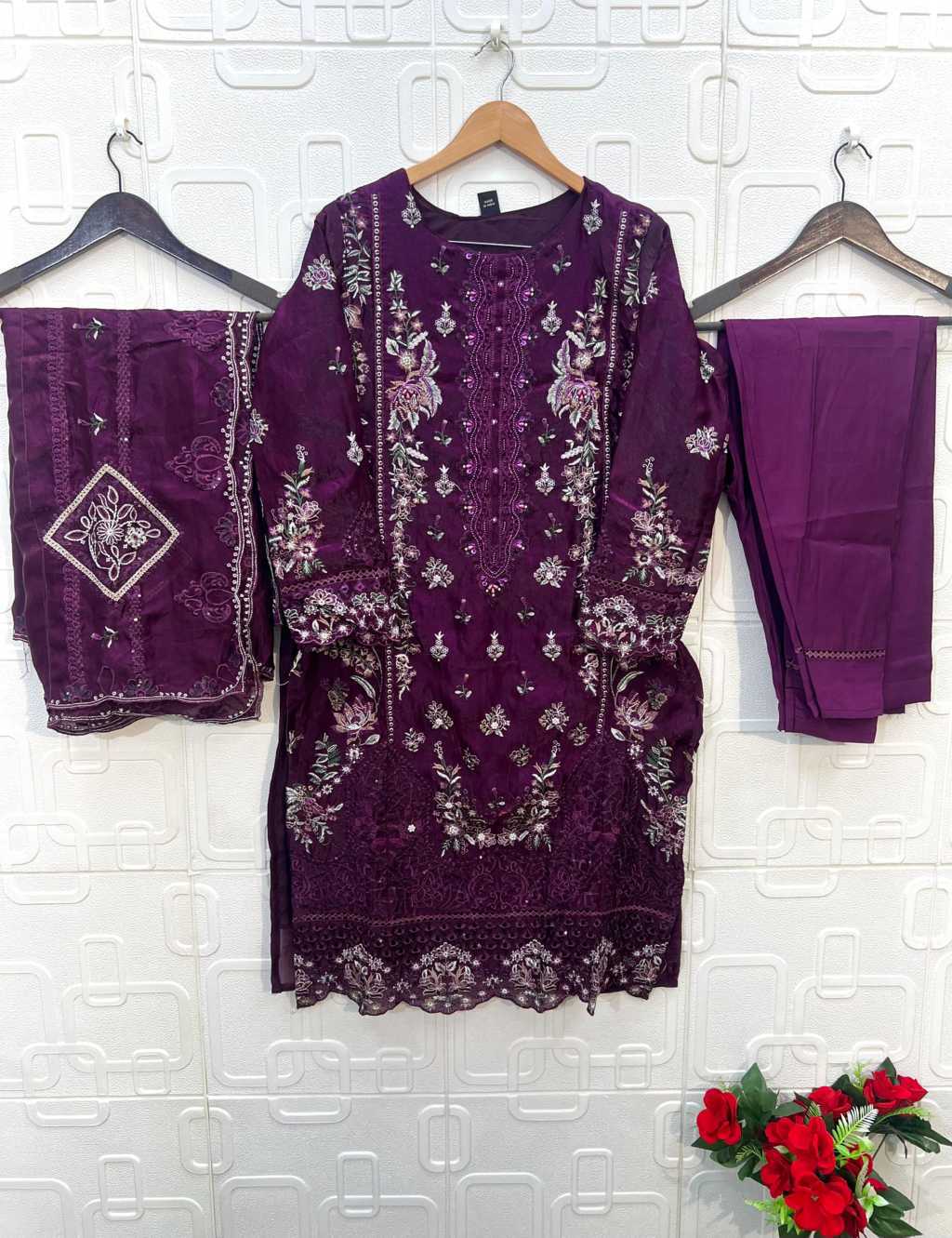 Bilqis B 190 A-D Fancy Readymade Salwar Suit Catalog 4 Pcs (2) Bilqis B 190 A-D Fancy Readymade Salwar Suit Catalog 4 Pcs - Image 3