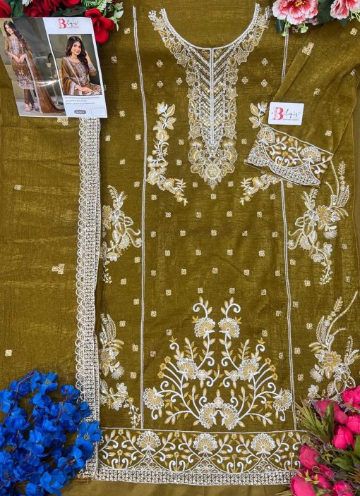 Bilqis B 210 A-D Fancy Salwar Suit Catalog 4 Pcs - Image 5