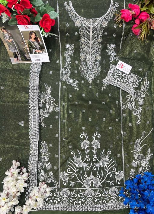 Bilqis B 210 A-D Fancy Salwar Suit Catalog 4 Pcs - Image 9