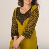 Blue Hills Gulmarg Black Rayon Kurti Catalog 4 Pcs