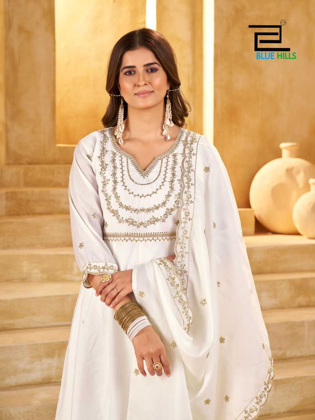 Blue Hills Kritika Vol 3 Kurti with Dupatta Bottom Silk Catalog 6 Pcs (5) Blue Hills Kritika Vol 3 Kurti with Dupatta Bottom Silk Catalog 6 Pcs - Image 6