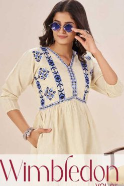 Blue Hills Wimbledon Vol 5 Cotton Kurti Catalog 4 Pcs 247x371 - Surat Fabrics