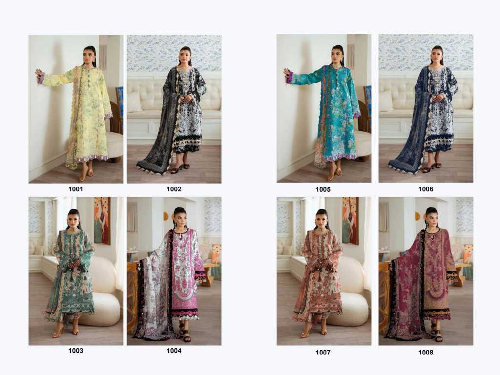 Deepsy Jade Premium Chiffon Cotton Salwar Suit Catalog 8 Pcs (11) Deepsy Jade Premium Chiffon Cotton Salwar Suit Catalog 8 Pcs - Image 12