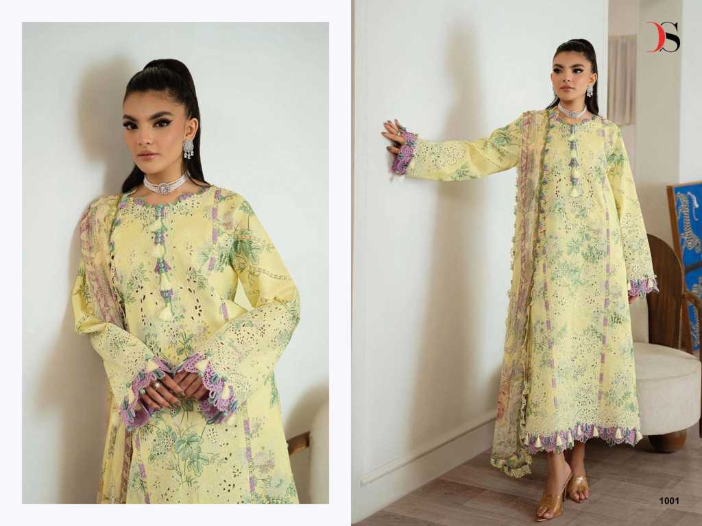 Deepsy Jade Premium Chiffon Cotton Salwar Suit Catalog 8 Pcs (3) Deepsy Jade Premium Chiffon Cotton Salwar Suit Catalog 8 Pcs - Image 4