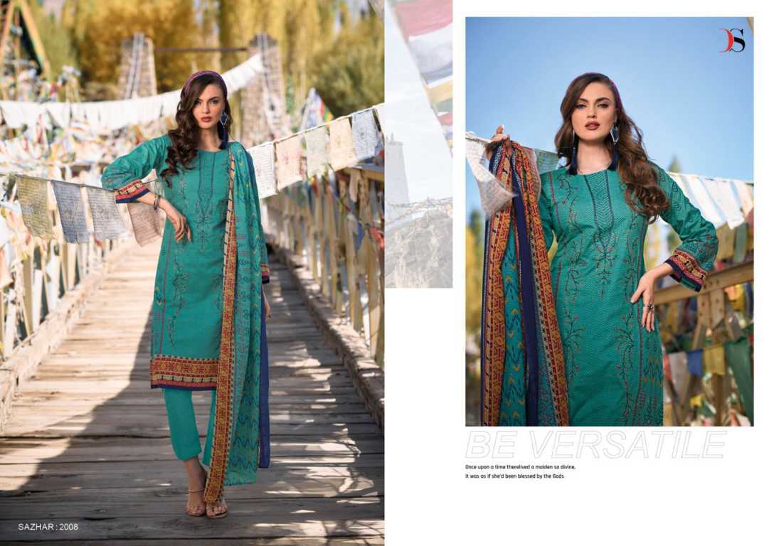 Deepsy Sazhar Vol 2 Pashmina Salwar Suit Catalog 8 Pcs (19) Deepsy Sazhar Vol 2 Pashmina Salwar Suit Catalog 8 Pcs - Image 20