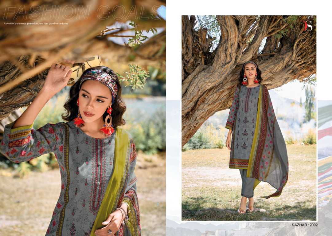 Deepsy Sazhar Vol 2 Pashmina Salwar Suit Catalog 8 Pcs (5) Deepsy Sazhar Vol 2 Pashmina Salwar Suit Catalog 8 Pcs - Image 6
