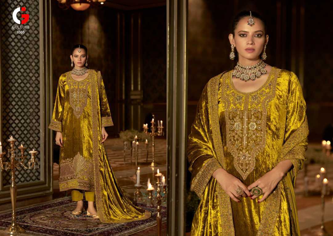 Gull Jee Qurb by Deepsy Viscose Pashmina Salwar Suit Catalog 6 Pcs (10) Gull Jee Qurb by Deepsy Viscose Pashmina Salwar Suit Catalog 6 Pcs - Image 11