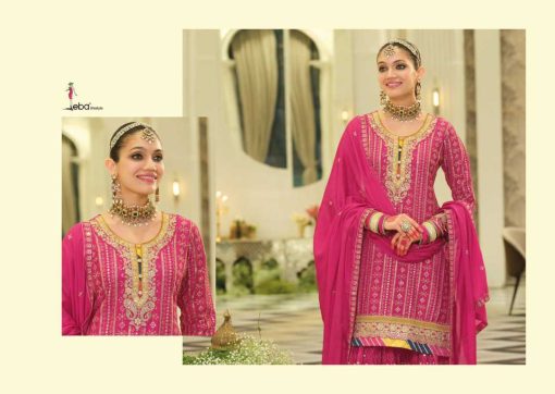 Jeba Armani Vol 7 Chinon Kurti with Dupatta Bottom Catalog 3 Pcs - Image 3