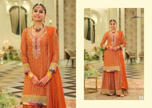 Jeba Armani Vol 7 Chinon Kurti with Dupatta Bottom Catalog 3 Pcs - Image 6