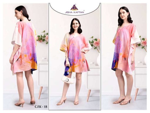 Jisha Cotton Feel Kurti Vol 3 Catalog 8 Pcs - Image 4