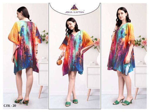 Jisha Cotton Feel Kurti Vol 3 Catalog 8 Pcs - Image 6