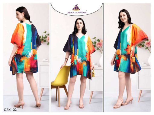 Jisha Cotton Feel Kurti Vol 3 Catalog 8 Pcs - Image 8