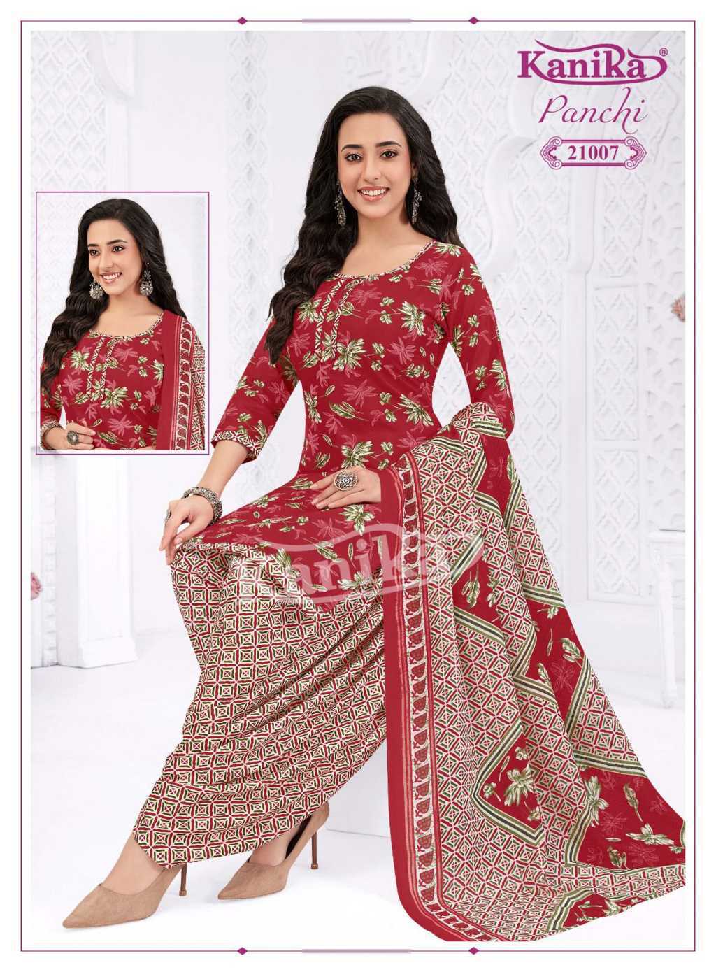 Kanika Panchi Vol 21 Cotton Readymade Salwar Suit Catalog 12 Pcs (7) Kanika Panchi Vol 21 Cotton Readymade Salwar Suit Catalog 12 Pcs - Image 8