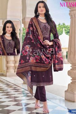 Kavya Natasha Vol 5 Silk Readymade Suit Catalog 10 Pcs