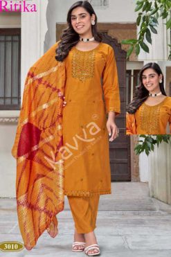 Kavya Ritika Vol 3 Viscose Readymade Suit Catalog 10 Pcs 247x371 - Surat Fabrics
