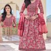 Kavya Zeenat Vol 32 Naira Cut Chanderi Readymade Suit Catalog 10 Pcs