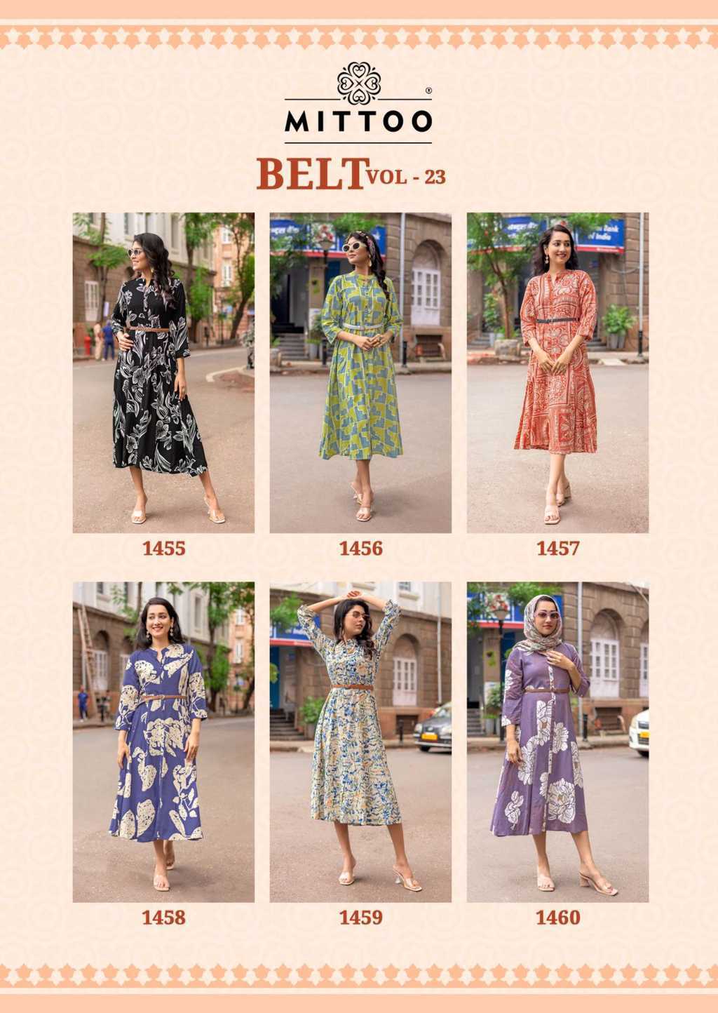 Mittoo Belt Vol 23 Rayon Kurti Catalog 6 Pcs (11) Mittoo Belt Vol 23 Rayon Kurti Catalog 6 Pcs - Image 12