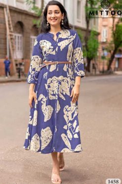 Surat Fabrics Mittoo Belt Vol 23 Rayon Kurti Catalog 6 Pcs 247x371 - Surat Fabrics