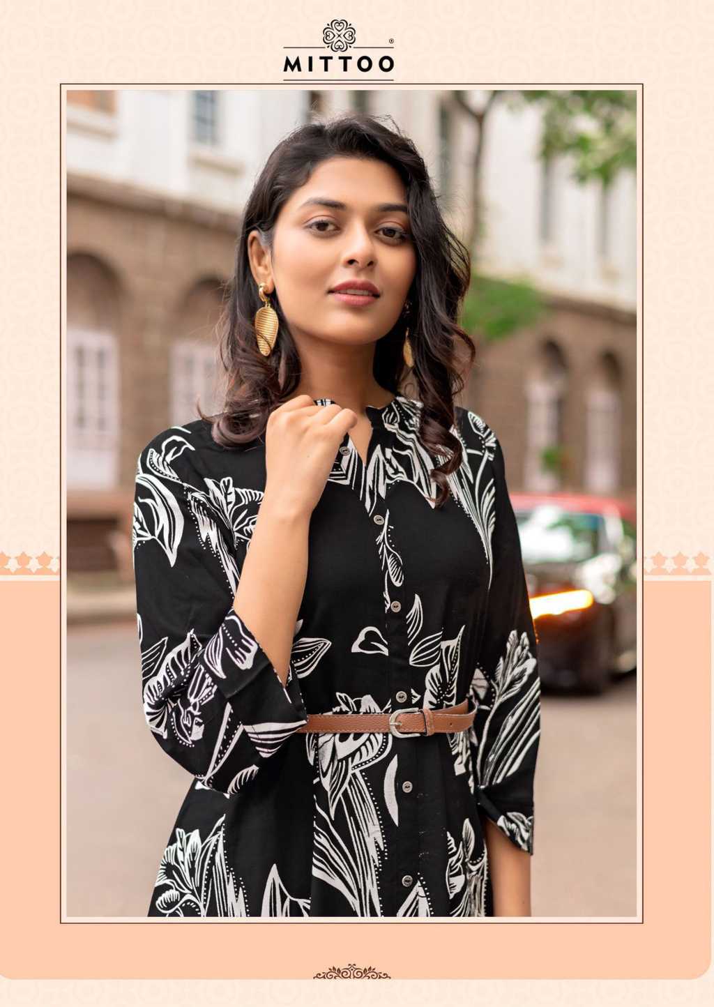 Mittoo Belt Vol 23 Rayon Kurti Catalog 6 Pcs (6) Mittoo Belt Vol 23 Rayon Kurti Catalog 6 Pcs - Image 7