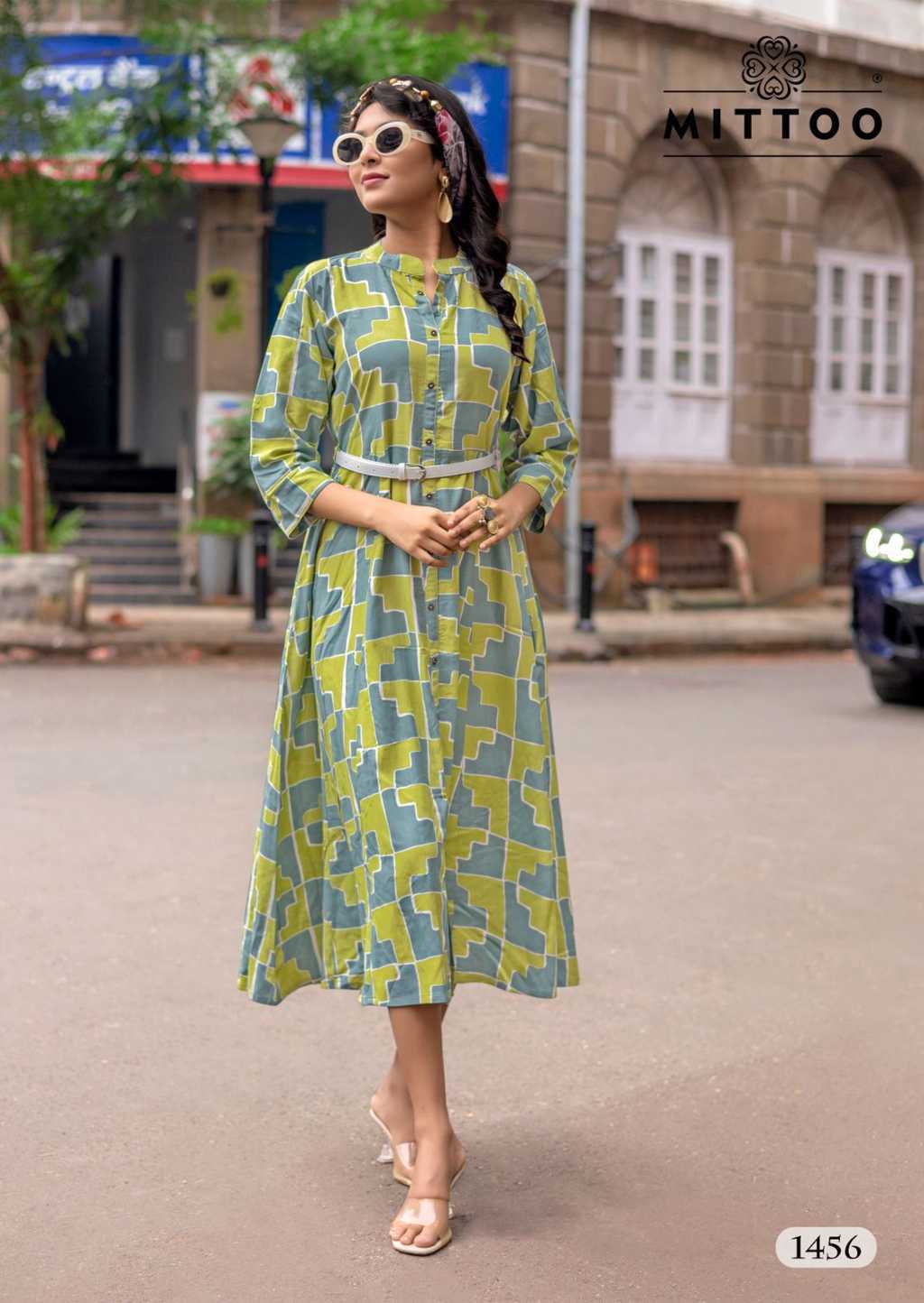 Mittoo Belt Vol 23 Rayon Kurti Catalog 6 Pcs (8) Mittoo Belt Vol 23 Rayon Kurti Catalog 6 Pcs - Image 9