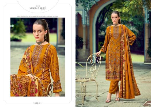 Mumtaz Arts Aashvika Pashmina Salwar Suit Catalog 5 Pcs - Image 4