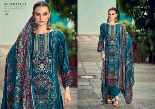 Mumtaz Arts Aashvika Pashmina Salwar Suit Catalog 5 Pcs - Image 7
