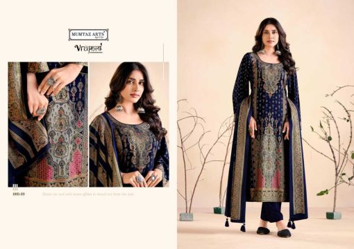 Mumtaz Arts Hamsafar Viscose Pashmina Salwar Suit Catalog 4 Pcs - Image 7
