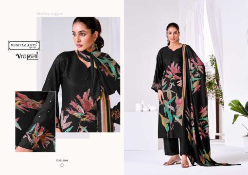 Mumtaz Arts Noor E Kashmiri Viscose Pashmina Salwar Suit Catalog 4 Pcs - Image 2