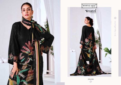 Mumtaz Arts Noor E Kashmiri Viscose Pashmina Salwar Suit Catalog 4 Pcs - Image 3