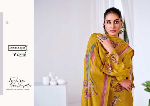 Mumtaz Arts Noor E Kashmiri Viscose Pashmina Salwar Suit Catalog 4 Pcs - Image 9