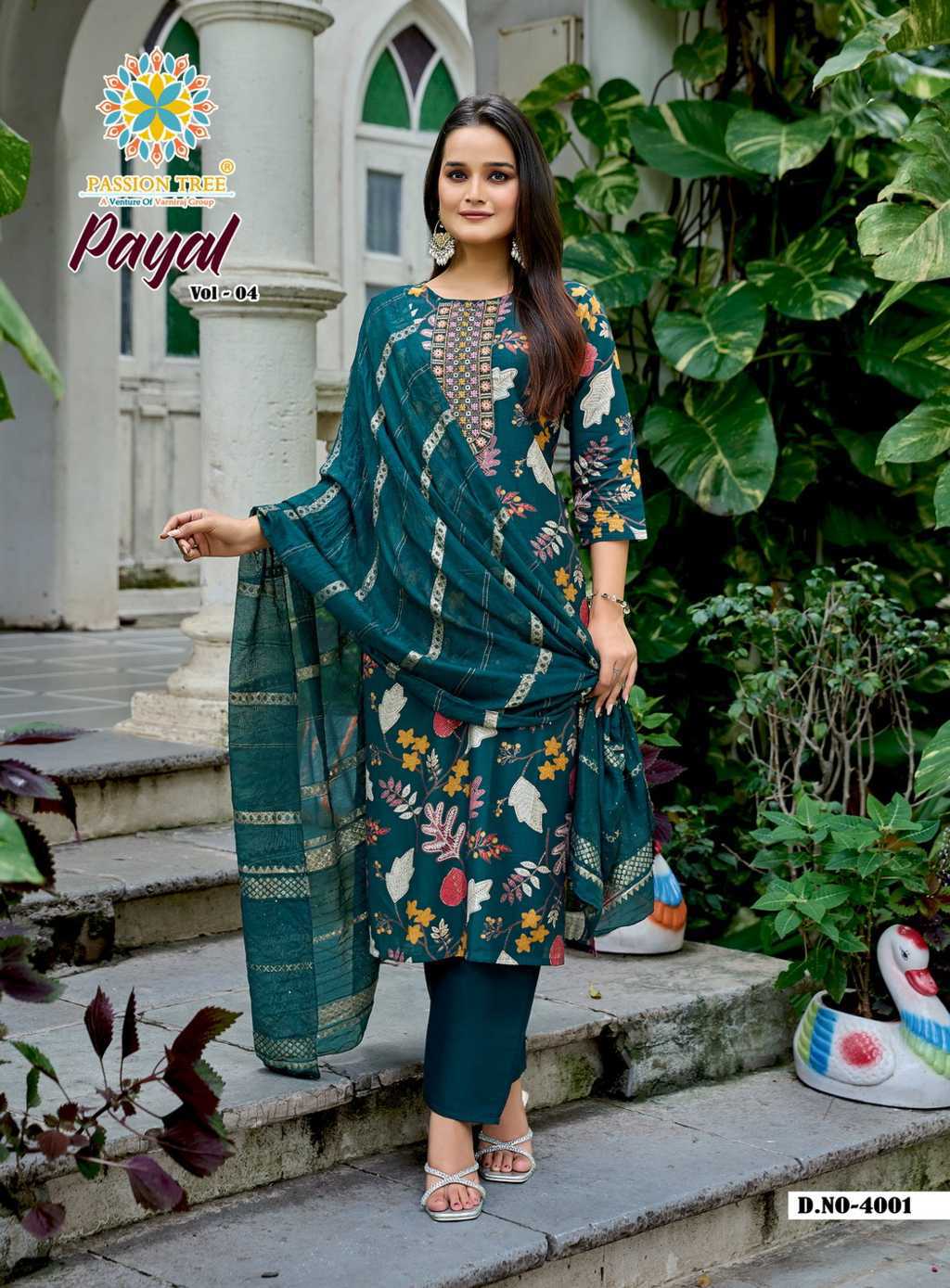 Passion Tree Payal Vol 4 Kurti with Dupatta Bottom Fancy Catalog 7 Pcs (3) Passion Tree Payal Vol 4 Kurti with Dupatta Bottom Fancy Catalog 7 Pcs - Image 4