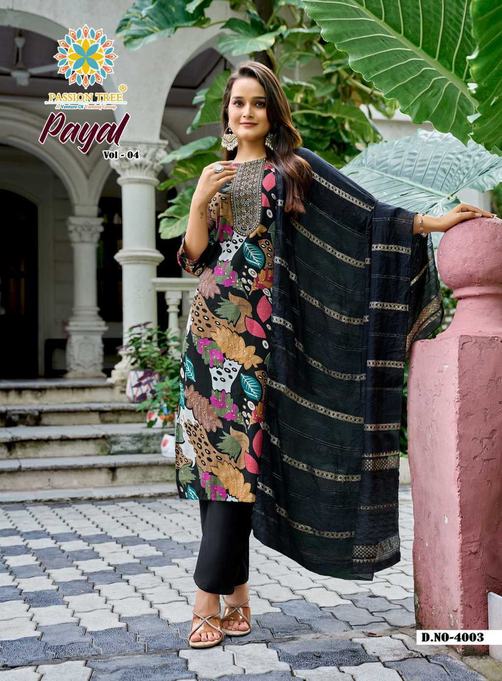 Passion Tree Payal Vol 4 Kurti with Dupatta Bottom Fancy Catalog 7 Pcs (5) Passion Tree Payal Vol 4 Kurti with Dupatta Bottom Fancy Catalog 7 Pcs - Image 6