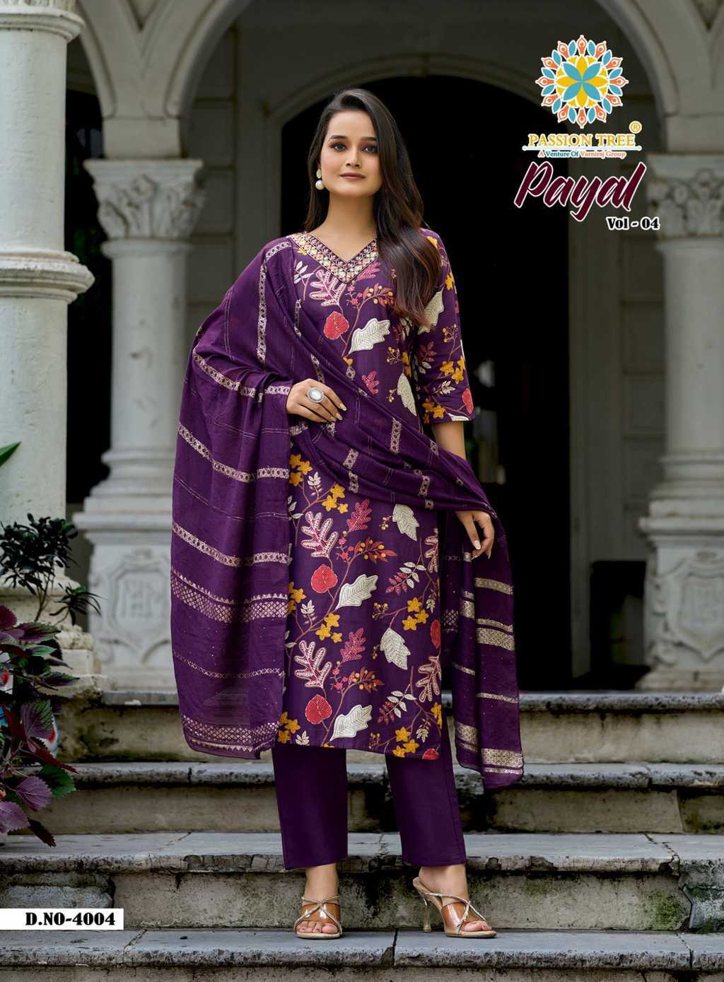 Passion Tree Payal Vol 4 Kurti with Dupatta Bottom Fancy Catalog 7 Pcs (6) Passion Tree Payal Vol 4 Kurti with Dupatta Bottom Fancy Catalog 7 Pcs - Image 7
