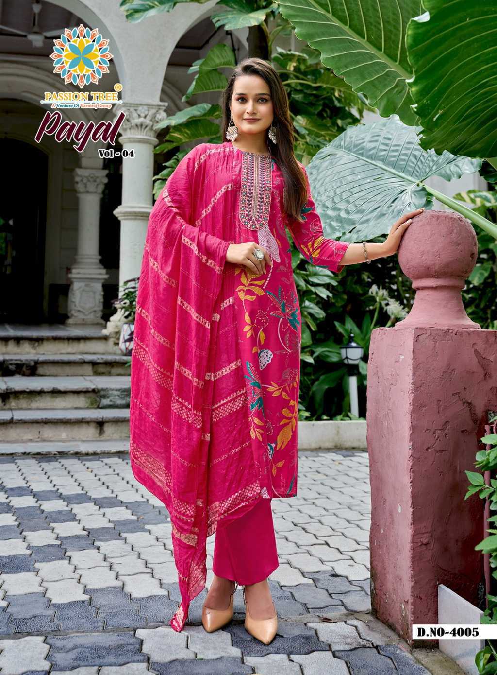 Passion Tree Payal Vol 4 Kurti with Dupatta Bottom Fancy Catalog 7 Pcs (7) Passion Tree Payal Vol 4 Kurti with Dupatta Bottom Fancy Catalog 7 Pcs - Image 8