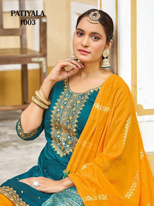 Patiyala Silk Readymade Suit Catalog 8 Pcs - Image 11