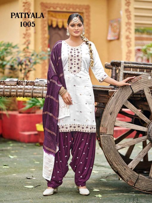 Patiyala Silk Readymade Suit Catalog 8 Pcs - Image 14