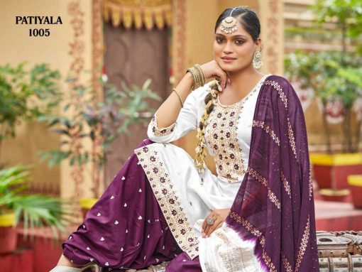 Patiyala Silk Readymade Suit Catalog 8 Pcs - Image 15