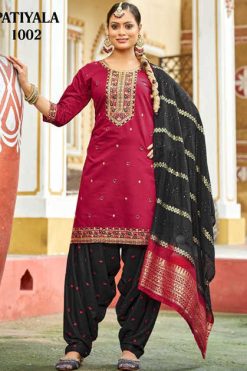 Patiyala Silk Readymade Suit Catalog 8 Pcs 247x371 - Surat Fabrics