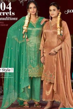 Rangoon Kavita by Kessi Viscose Readymade Salwar Suit Catalog 4 Pcs