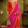 Rangoon Odhani by Kessi Chinon Readymade Salwar Suit Catalog 4 Pcs